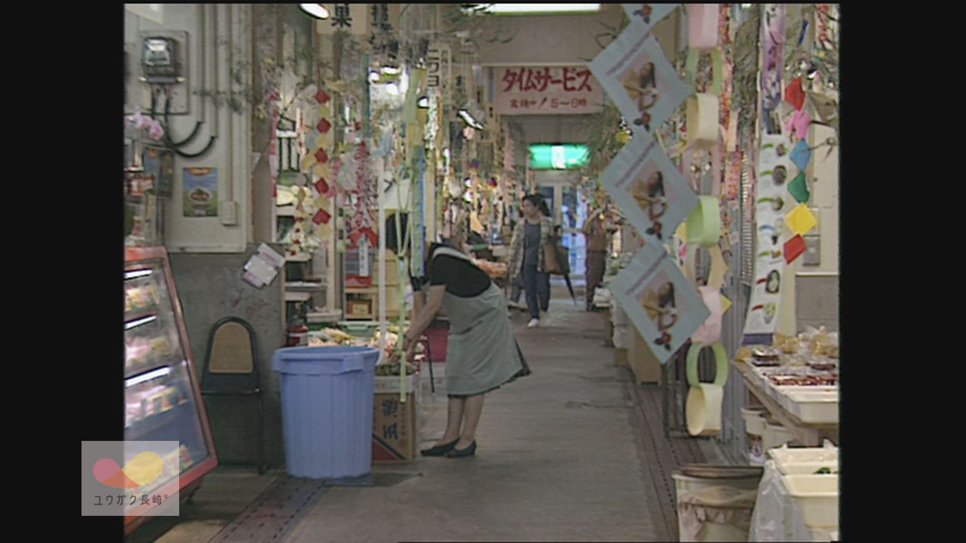 長崎市民の台所「築町市場」～「仮店舗」にユニークな七夕飾り登場！～　イメージ